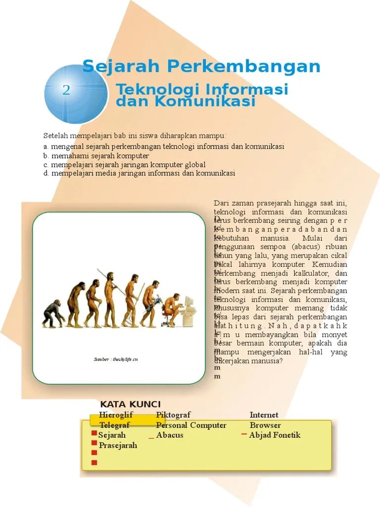 Artikel Perkembangan Teknologi Informasi Dan Komunikasi
