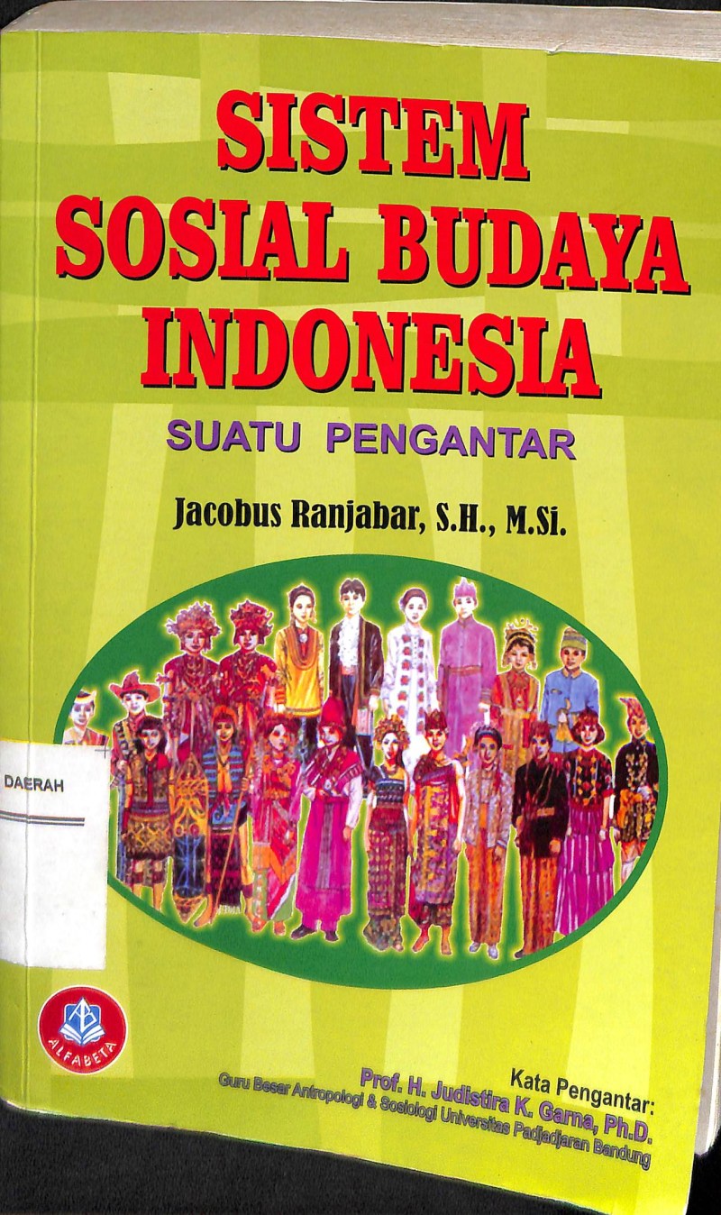Sistem Sosial Dan Budaya Indonesia