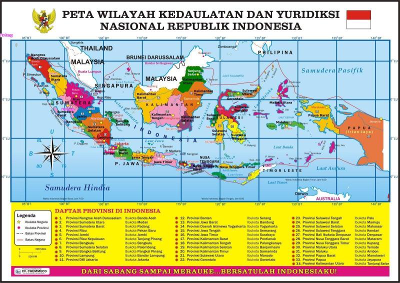 Berapa Banyak Provinsi Di Indonesia