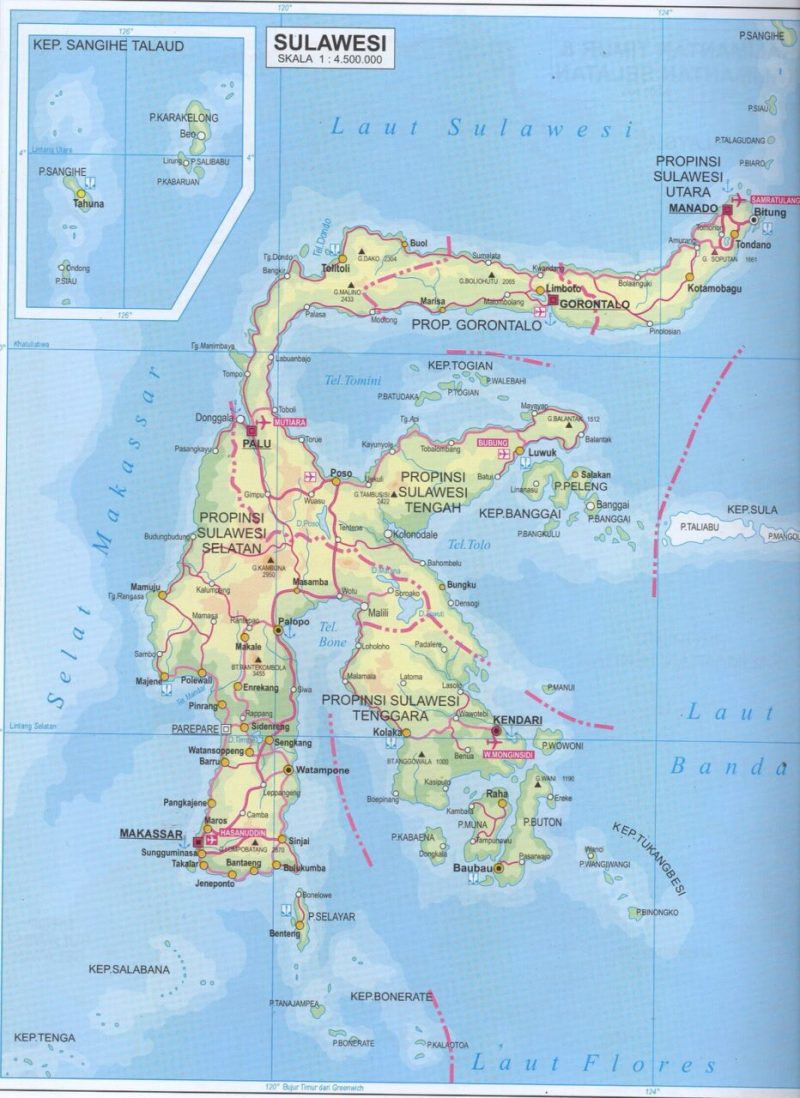 Jumlah Provinsi Di Pulau Sulawesi