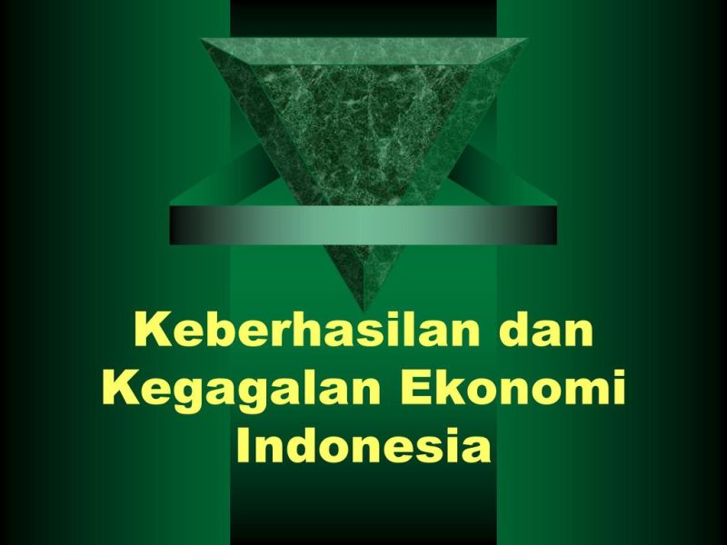Kegagalan Pembangunan Ekonomi Di Indonesia