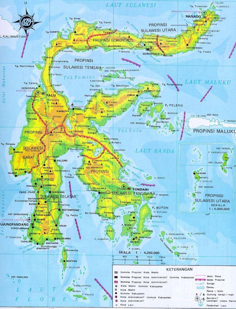 Provinsi Yang Ada Di Sulawesi