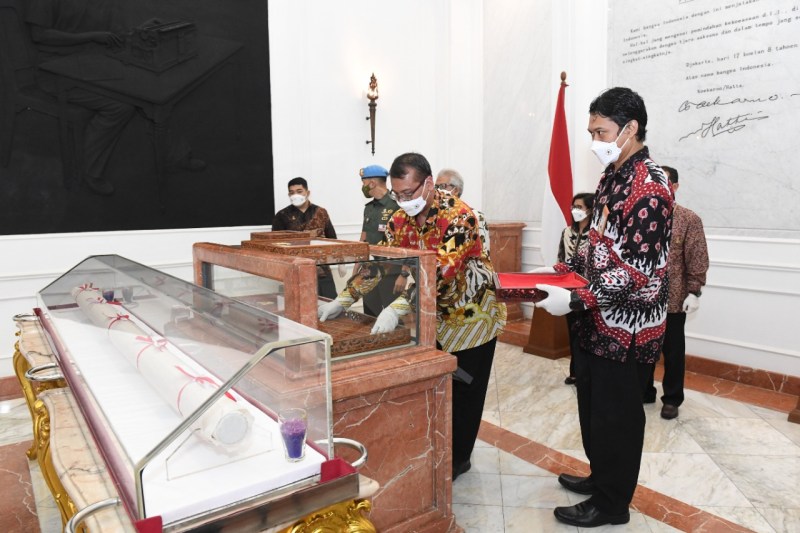 Sebutkan Teks Proklamasi Kemerdekaan Indonesia